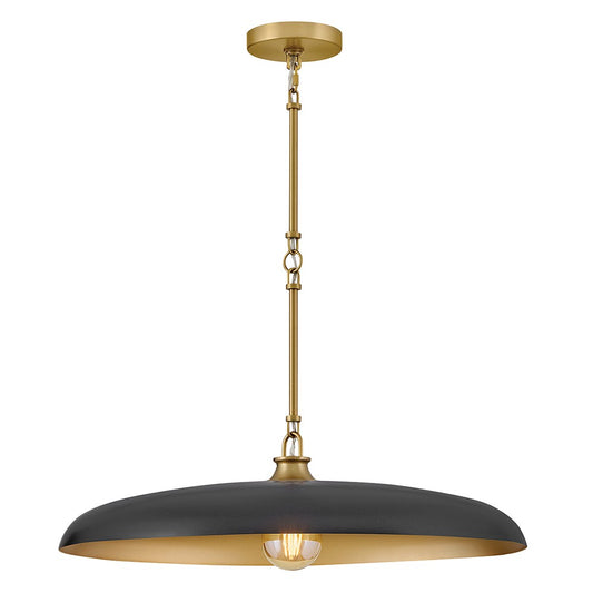Sadie LED Chandelier in Lacquered Brass