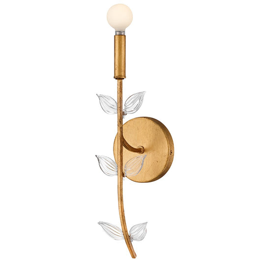 Aliso LED Wall Sconce in Distressed Brass