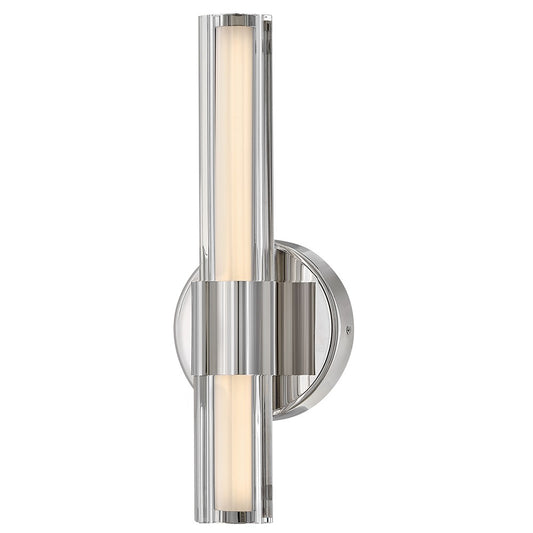 Georgette LED Wall Sconce in Polished Nickel