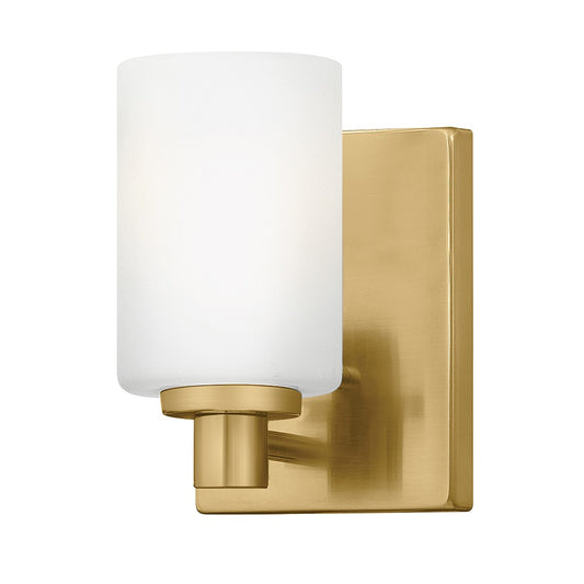 Karlie LED Wall Sconce in Lacquered Brass