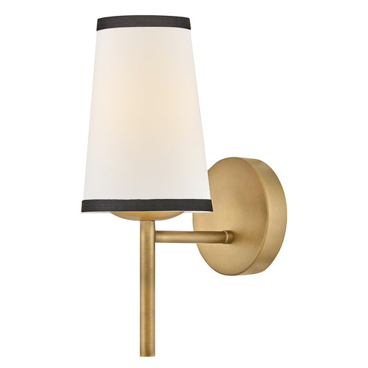 Sonia LED Wall Sconce in Lacquered Brass