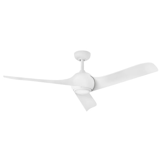 Tiburon 56"Ceiling Fan in Matte White