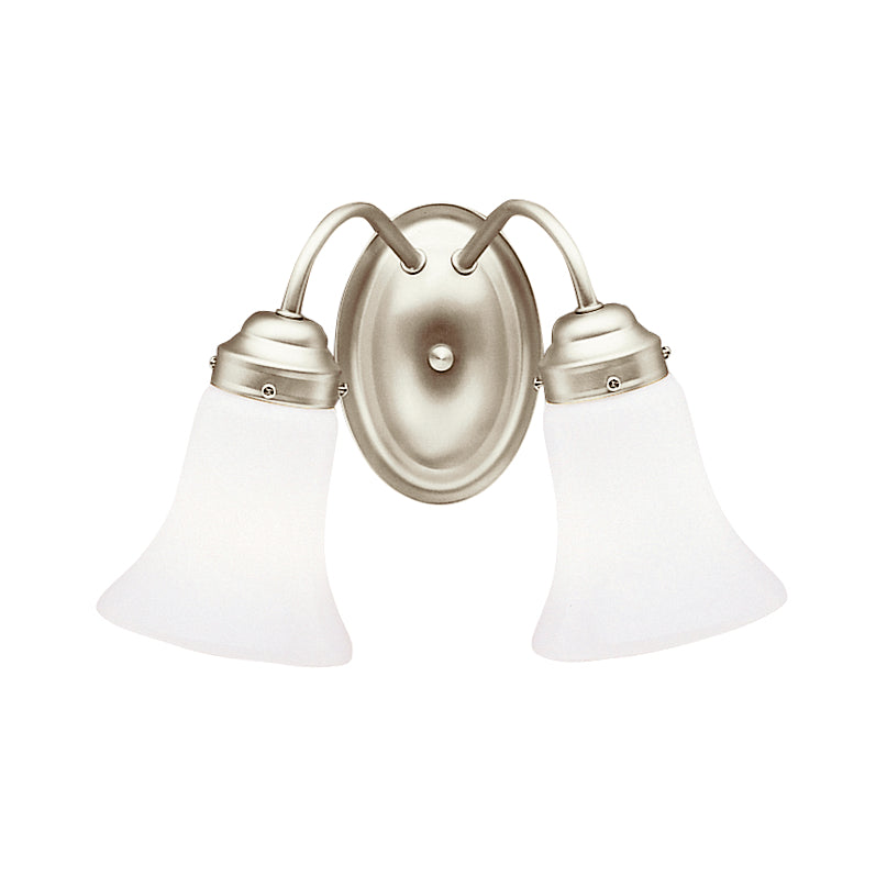 Two Light Bath in Brushed Nickel