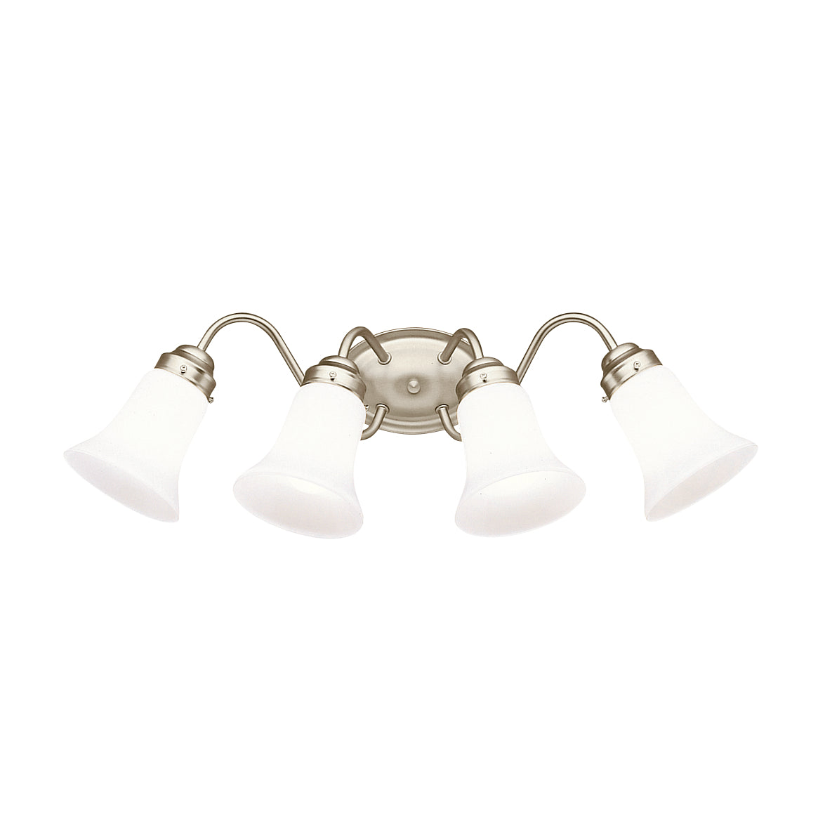 Four Light Bath in Brushed Nickel