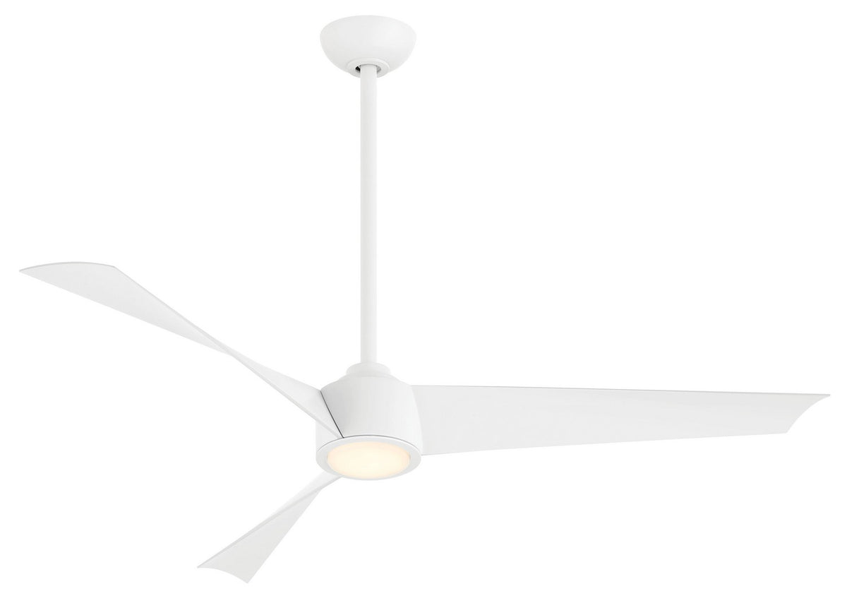 Pike 56"Ceiling Fan in Flat White