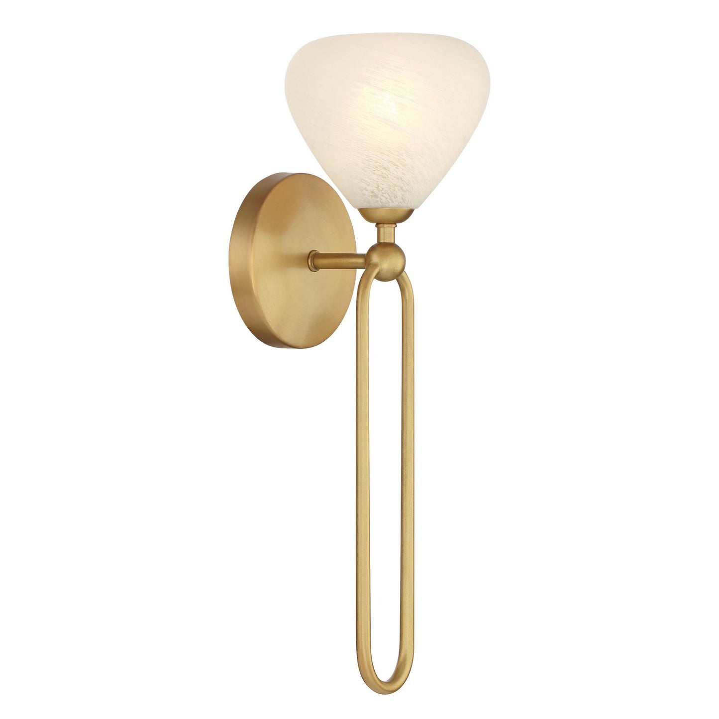 Orion One Light Wall Sconce in Legacy Brass
