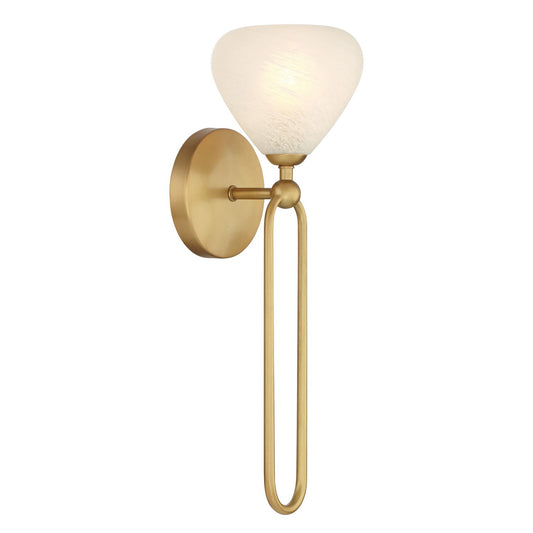 Orion One Light Wall Sconce in Legacy Brass