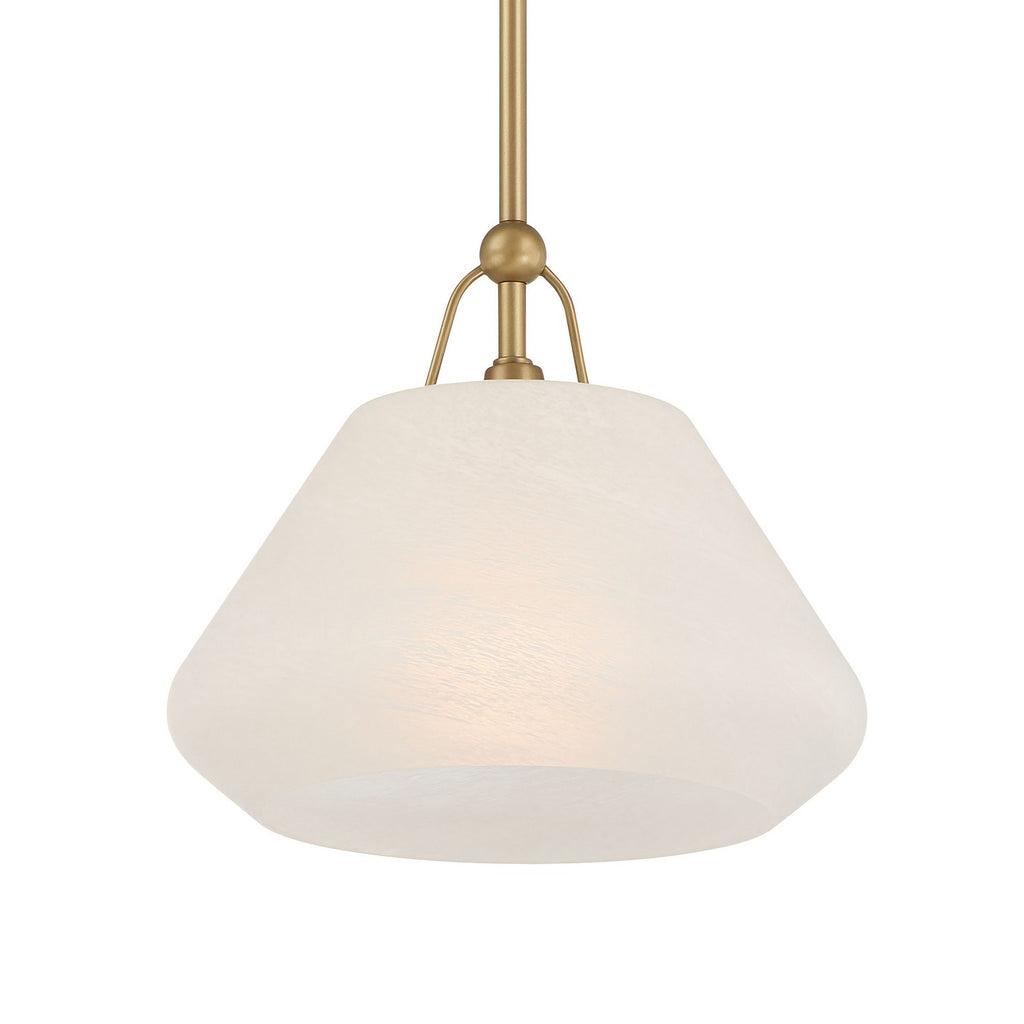Orion One Light Wall Sconce in Legacy Brass