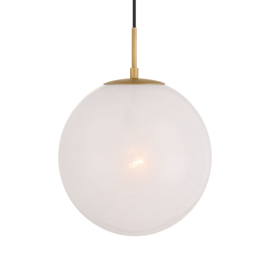 Mist One Light Pendant in Legacy Brass