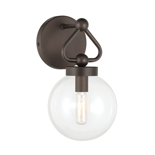 Stella One Light Vanity in Dark Bronze
