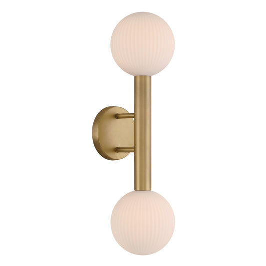 Fenton Two Light Wall Sconce in Legacy Brass