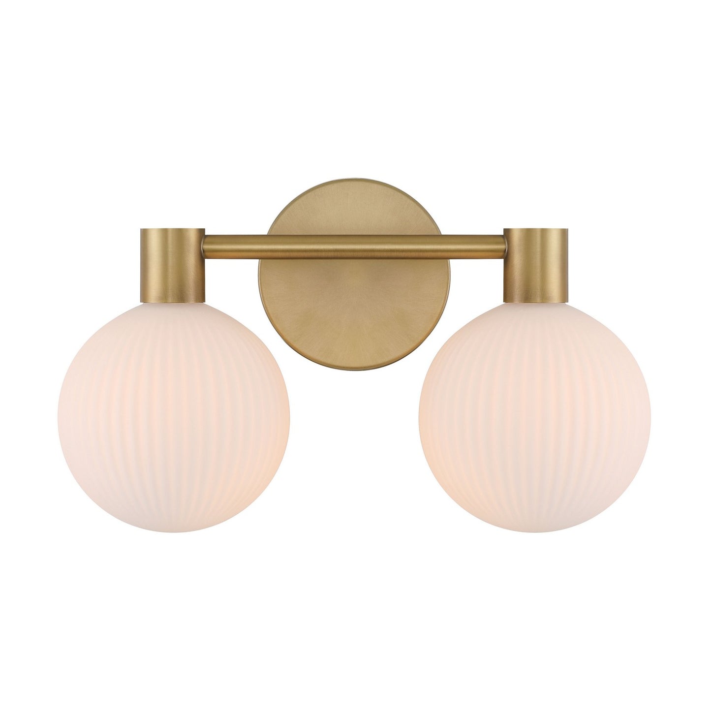 Fenton Two Light Vanity in Legacy Brass
