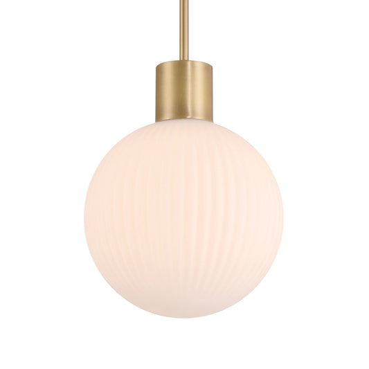 Fenton One Light Pendant in Legacy Brass