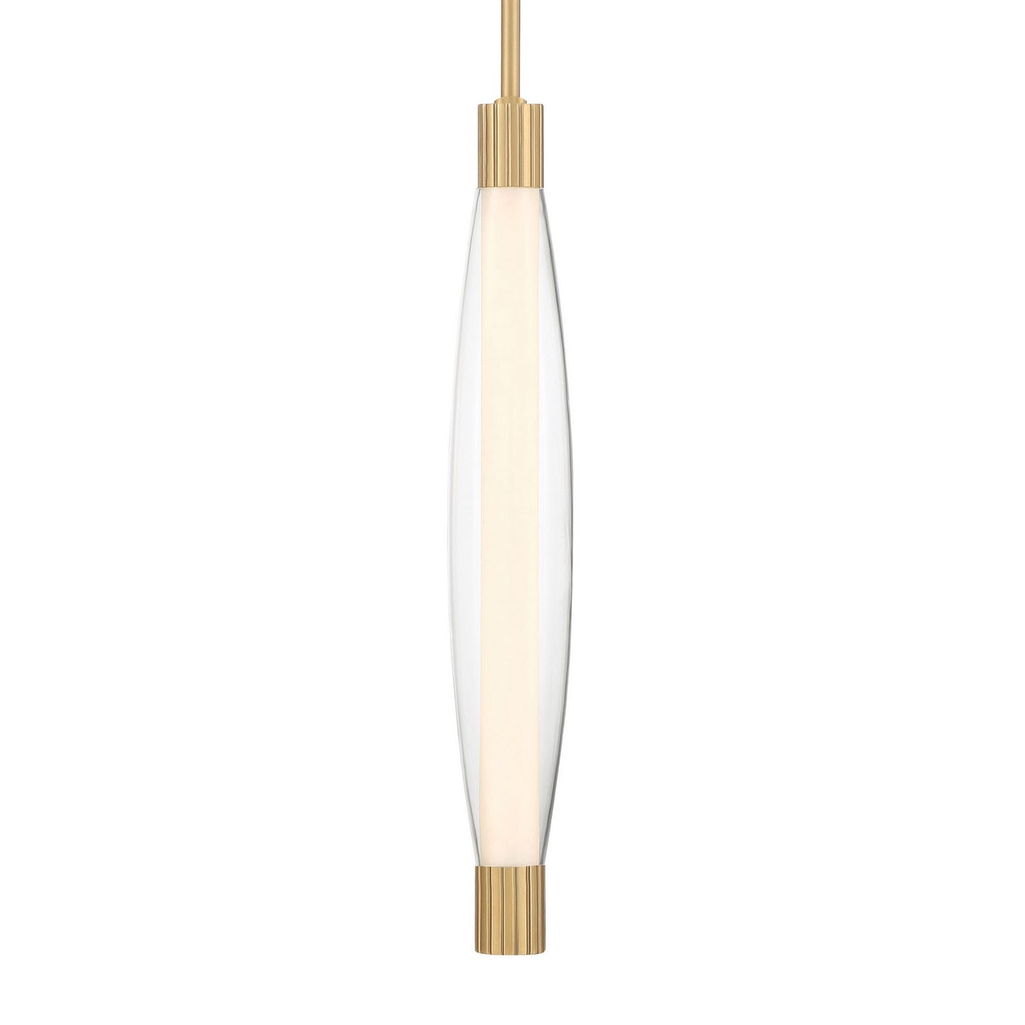 Verto LED Pendant in Legacy Brass