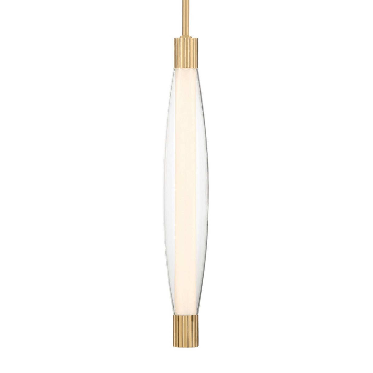 Verto LED Pendant in Legacy Brass