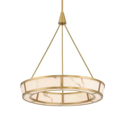 Velaris LED Pendant in Legacy Brass