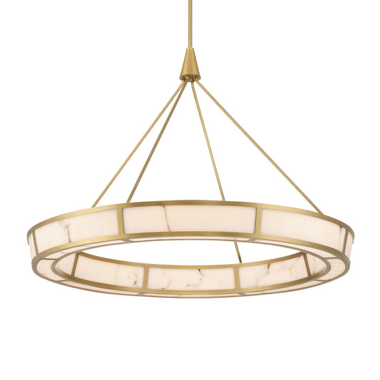 Velaris LED Pendant in Legacy Brass