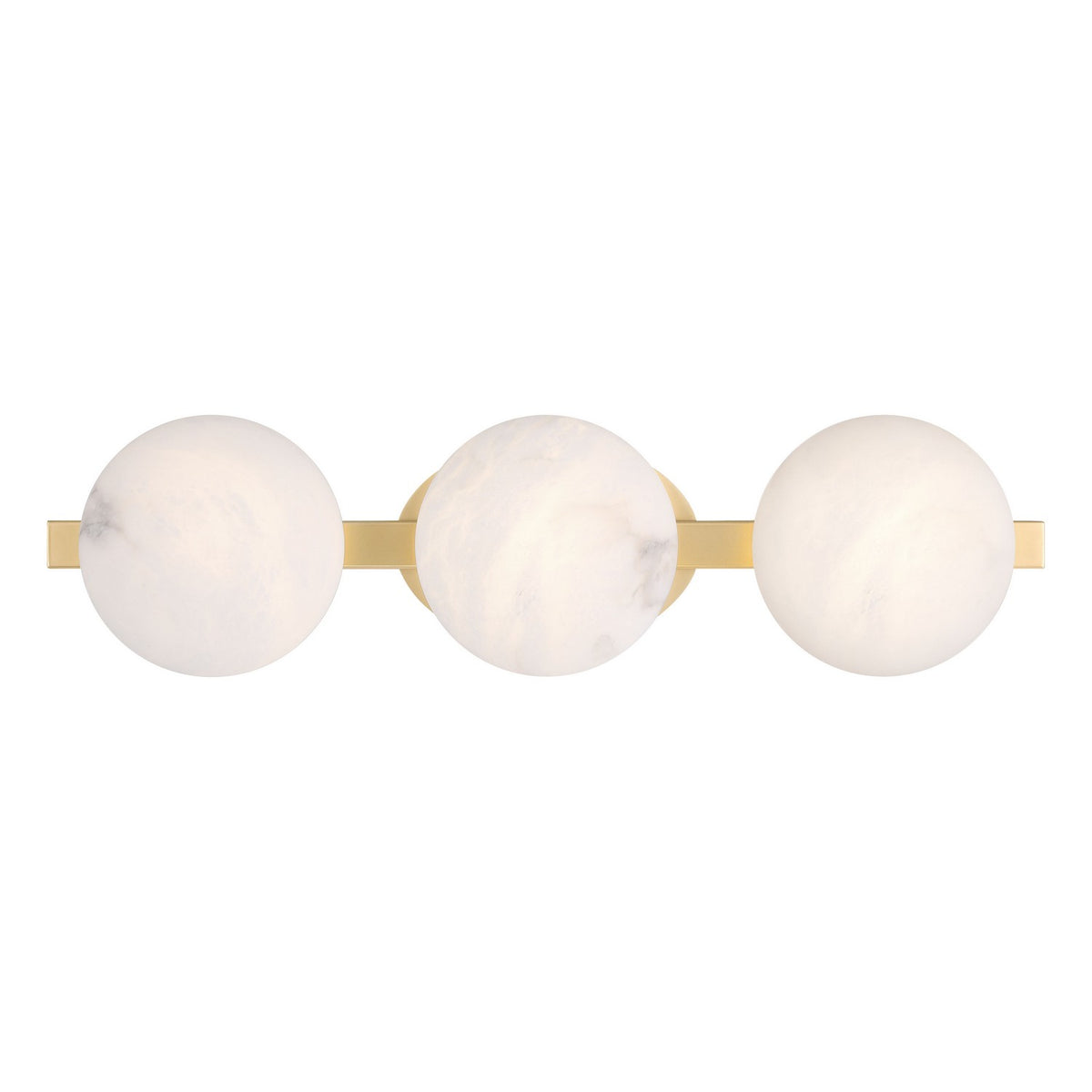 Zill LED Vanity in Lily Gold