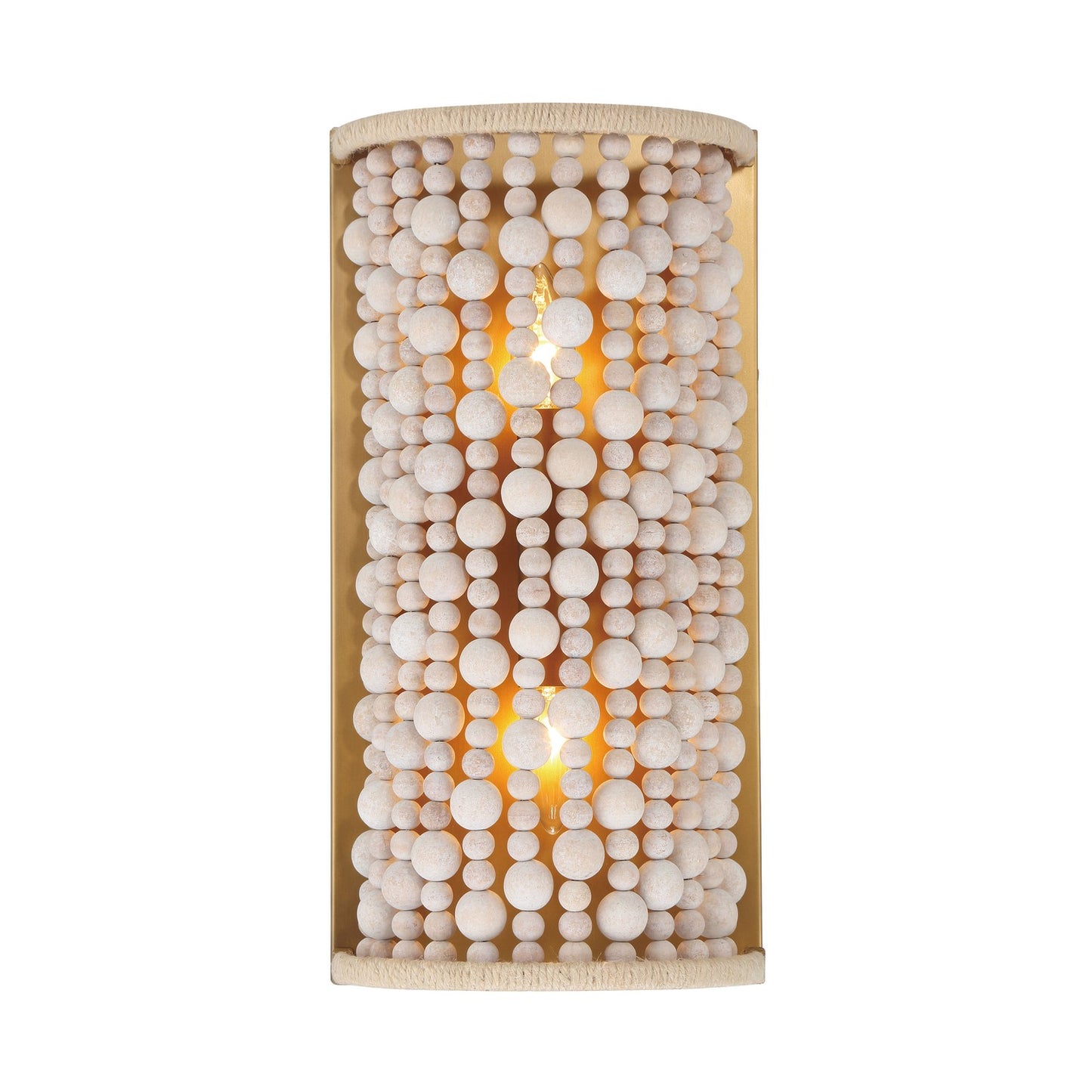 Horsmore Two Light Wall Sconce in Painted Legacy Brass