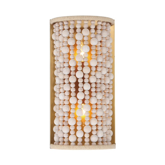 Horsmore Two Light Wall Sconce in Painted Legacy Brass