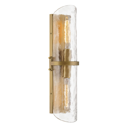 Elora Two Light Vanity in Legacy Brass