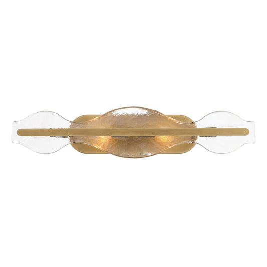 Elora Four Light Vanity in Legacy Brass