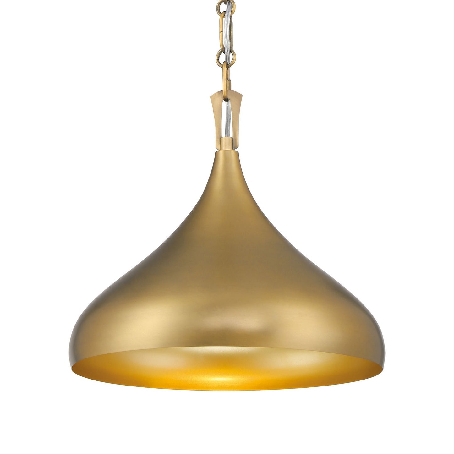 Cedar Lane One Light Pendant in Legacy Brass