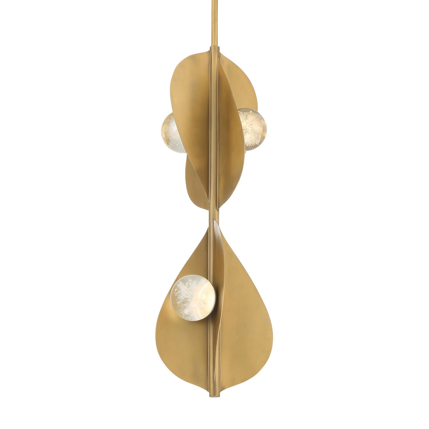 Pod LED Pendant in Legacy Brass