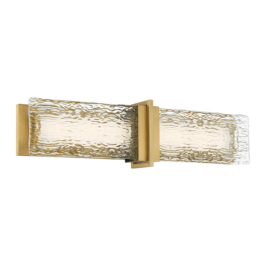 Lumina LED Vanity in Legacy Brass