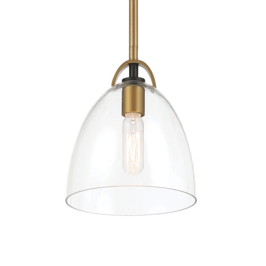 Sommersby One Light Pendant in Legacy Brass