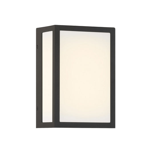 Marlborough LED Outdoor Wall Sconce in Sand Coal Black