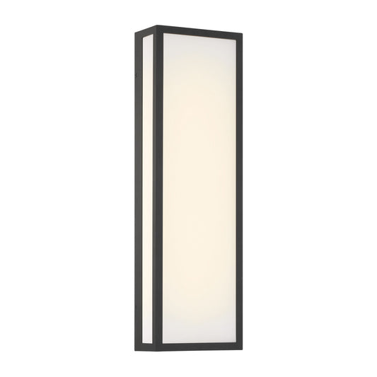 Marlborough LED Outdoor Wall Sconce in Sand Coal Black