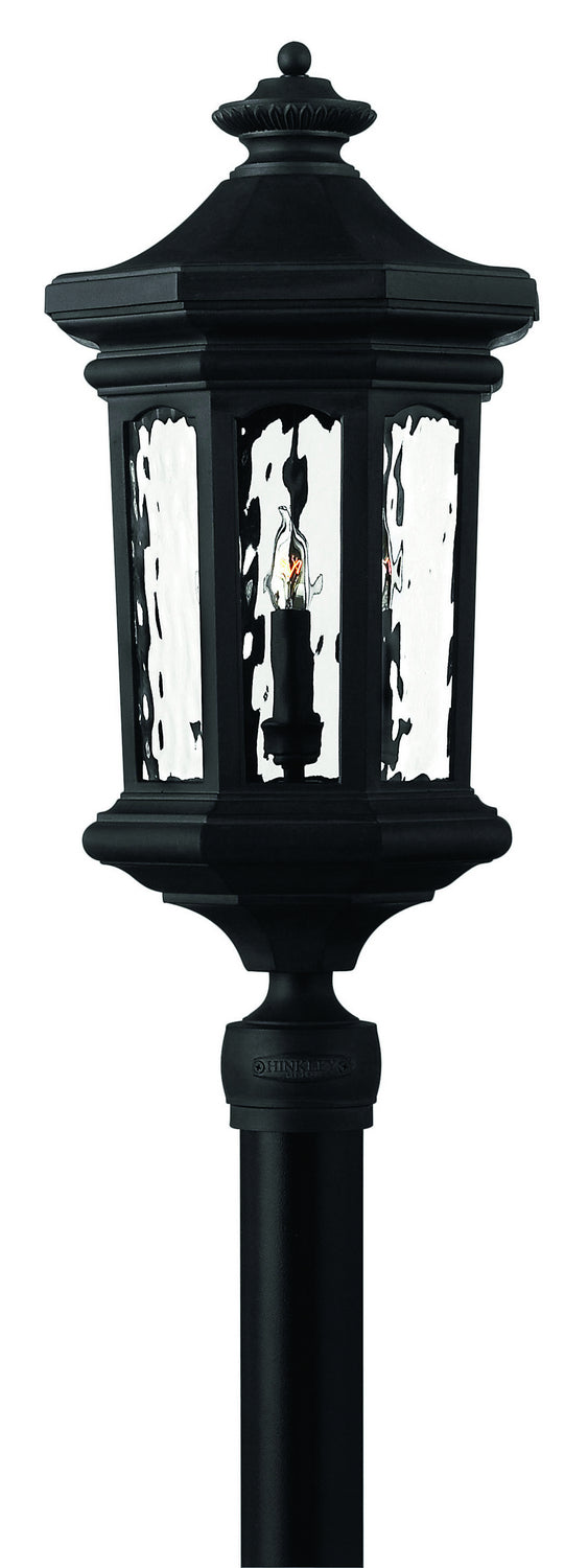 Raley LED Post Top or Pier Mount Lantern in Museum Black