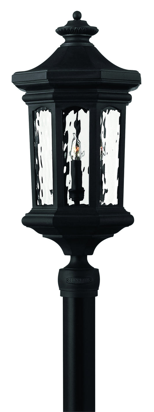 Raley LED Post Top or Pier Mount Lantern in Museum Black