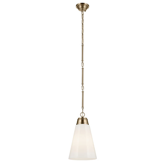 Marsailli One Light Pendant in Champagne Bronze