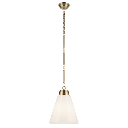 Marsailli One Light Pendant in Champagne Bronze