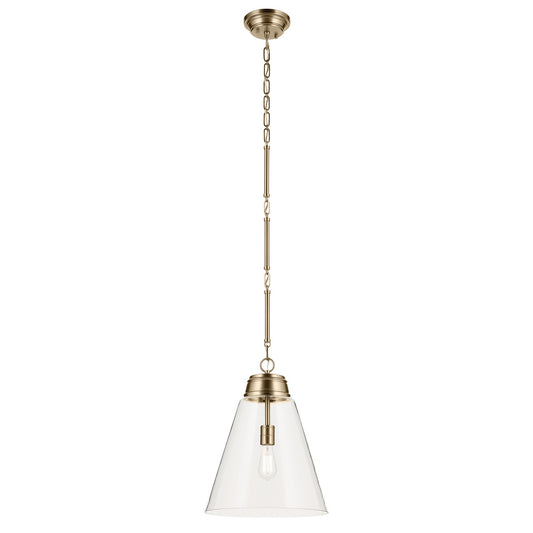 Marsailli One Light Pendant in Champagne Bronze