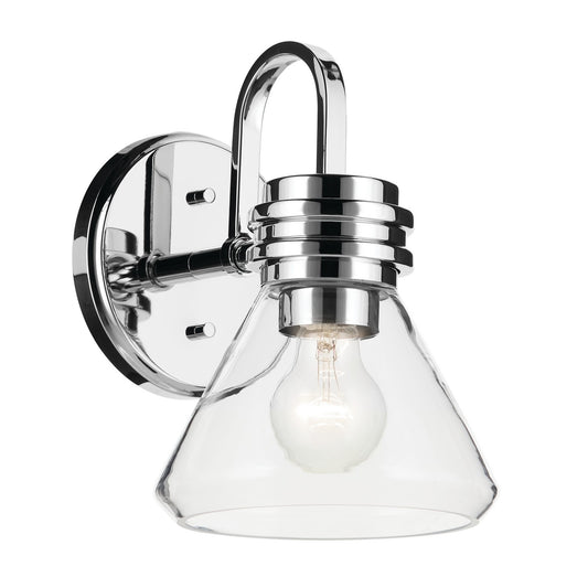 Farum One Light Wall Sconce in Chrome