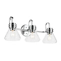 Farum Three Light Bath in Chrome