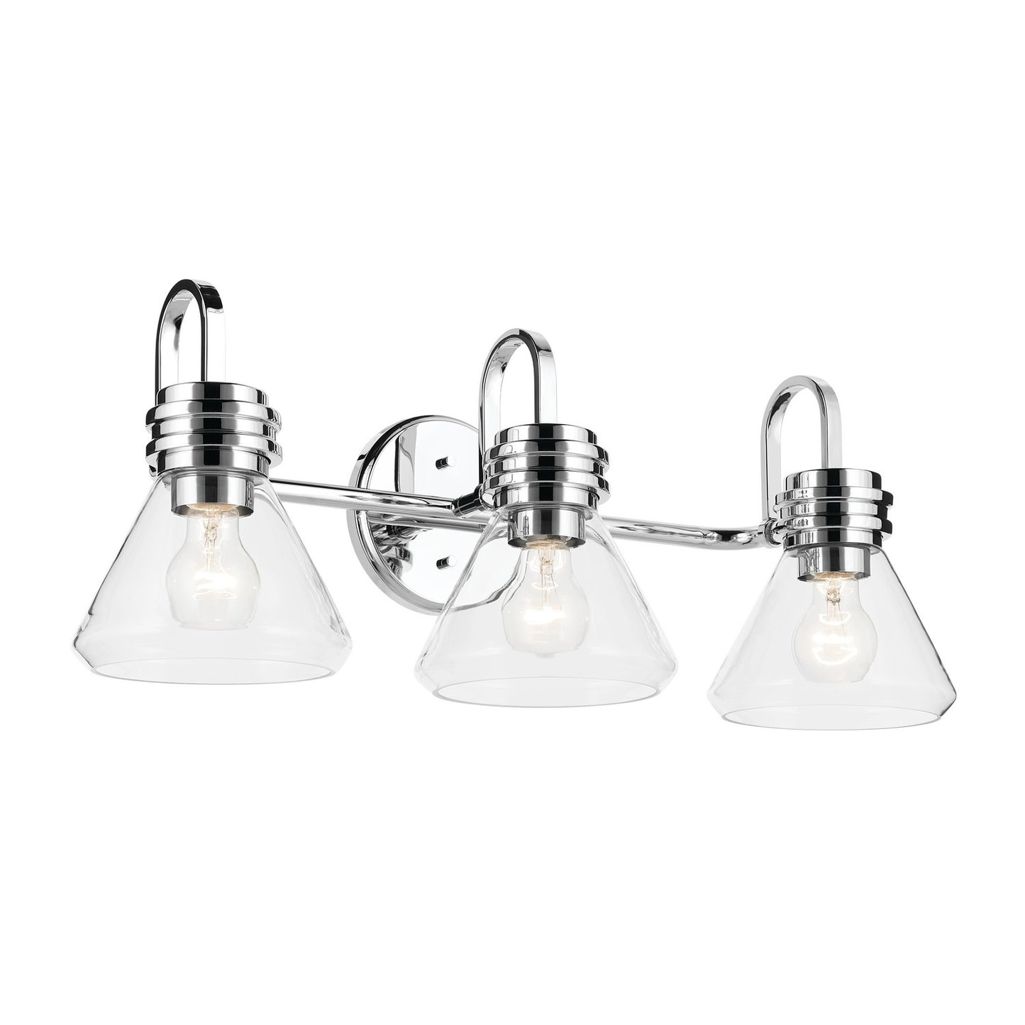 Farum Three Light Bath in Chrome
