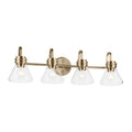 Farum Four Light Bath in Champagne Bronze