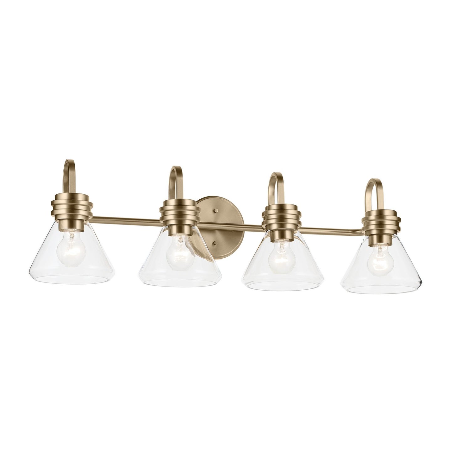 Farum Four Light Bath in Champagne Bronze