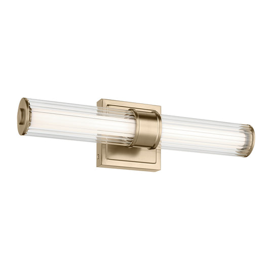 Laurene LED Bath Bar in Champagne Bronze