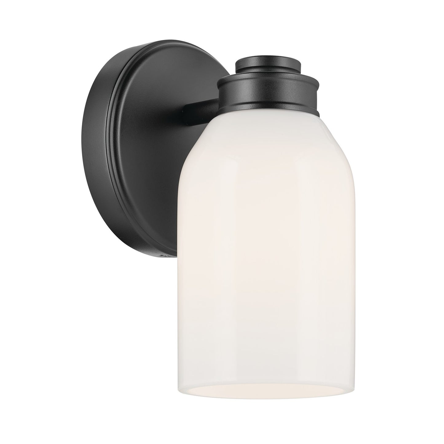 Shae One Light Wall Sconce in Black