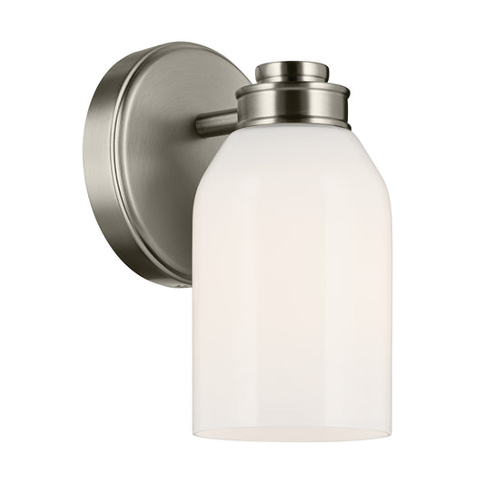 Shae One Light Wall Sconce in Brushed Nickel