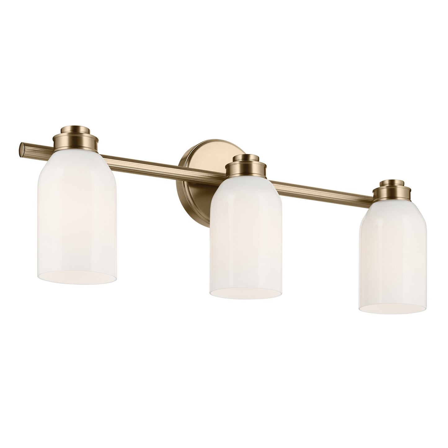 Shae Three Light Bath in Champagne Bronze