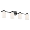 Shae Four Light Bath in Black