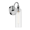 Kavi One Light Wall Sconce in Chrome