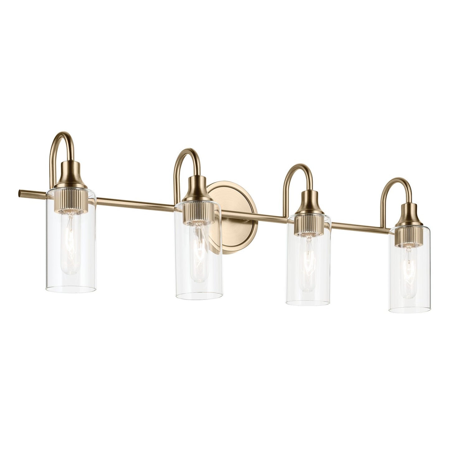 Kavi Four Light Bath in Champagne Bronze
