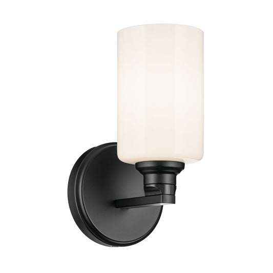 Gioe One Light Wall Sconce in Black